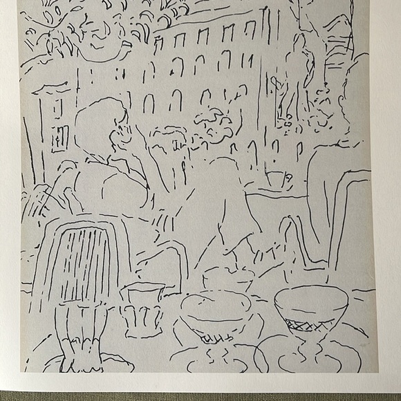 DIPTYQUE “UN CAFÉ À PARIS” POSTER - Picture 3 of 6